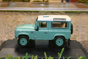 OXF76LRDF007HE OXFORD DIECAST 1:76 SCALE Land Rover Defender 90 SW  Heritage Grasmere Green
