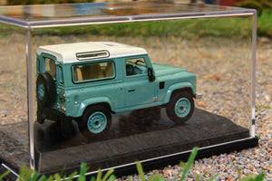 OXF76LRDF007HE OXFORD DIECAST 1:76 SCALE Land Rover Defender 90 SW  Heritage Grasmere Green