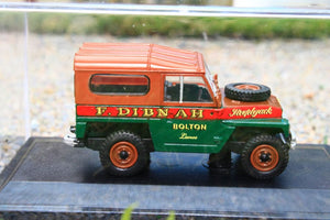 OXF76LRL006 Oxford Diecast 1:76 scale Land Rover Lightweight Hard Top Fred Dibnah