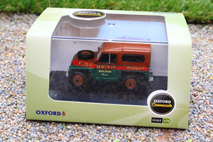 OXF76LRL006 Oxford Diecast 1:76 scale Land Rover Lightweight Hard Top Fred Dibnah
