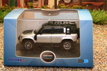 Load image into Gallery viewer, OXF76ND110001 Oxford Die Cast 1:87 Scale New Land Rover Defender 110 Silver Grey
