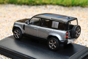 OXF76ND110002 Oxford Diecast 1:76 Scale New Land Rover Defender 110X Eiger Grey