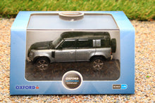 Load image into Gallery viewer, OXF76ND110002 Oxford Diecast 1:76 Scale New Land Rover Defender 110X Eiger Grey