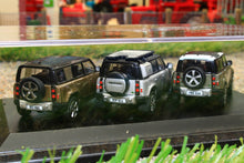 Load image into Gallery viewer, OXF76SET78 Oxford Diecast 1:76 Scale New Land Rover Defender 3 Piece Set 90 100 110X