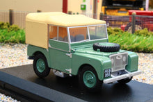 Load image into Gallery viewer, OXFLAN180001 Oxford Diecast 1:43 Scale Land Rover Series 1 80 inch in Sage Green