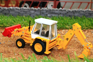 Oxf 76Jcx001 Oxford Die Cast Scale Jcb 3Cx 1980S Backhoe (1:76 Scale) Tractors And Machinery Scale)