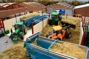 PB17 LARGE OPEN DOUBLE SILAGE CLAMP (RED OXIDE)