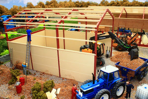 PB3B Pro Build Covered Silage Clamp (Red Oxide)