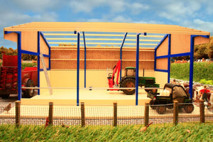 PB2A(BL) Pro Build Side Feed Livestock (Blue frame)