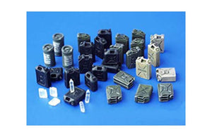 PLM126 Plusmodel Modern Oil Can Selection (135 Scale)