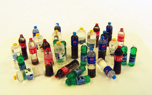 PLM446 Plusmodel PET Plastic Bottles (135 Scale)
