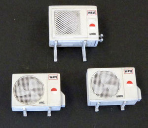 PLM491 Plusmodel Air Conditioning Unit Kit - Parts (135 Scale)