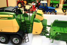 Load image into Gallery viewer, R601765 ROS Krone Big Pack 1290 HDP VC Baler with Bale Trailer