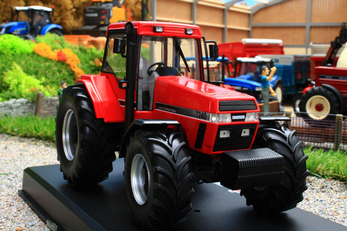 Tracteur CASE IH Magnum 7240 Pro 8 Roues - Modèle Réduit Replicagri 1/32 - Neuf