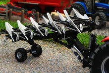 Load image into Gallery viewer, REP157 REPLICAGRI LTD EDITION BESSON CHARRUE RWY8 IN BLACK 6 FURROW REVERSIBLE PLOUGH