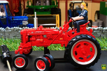 Load image into Gallery viewer, Rep175 Replcagri Farmhall C Tractor With Row Crop Wheels And Driver Figure Tractors And Machinery