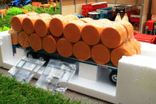 Load image into Gallery viewer, REP233 REPLICAGRI MAUPU FLAT BED TRAILER WITH 30 ROUND BALES