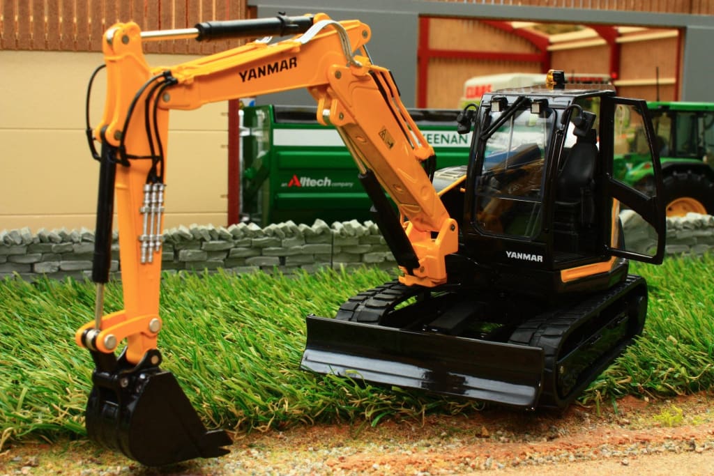 R001503 ROS YANMAR SV100 2PB TRACKED DIGGER – Brushwood Toys