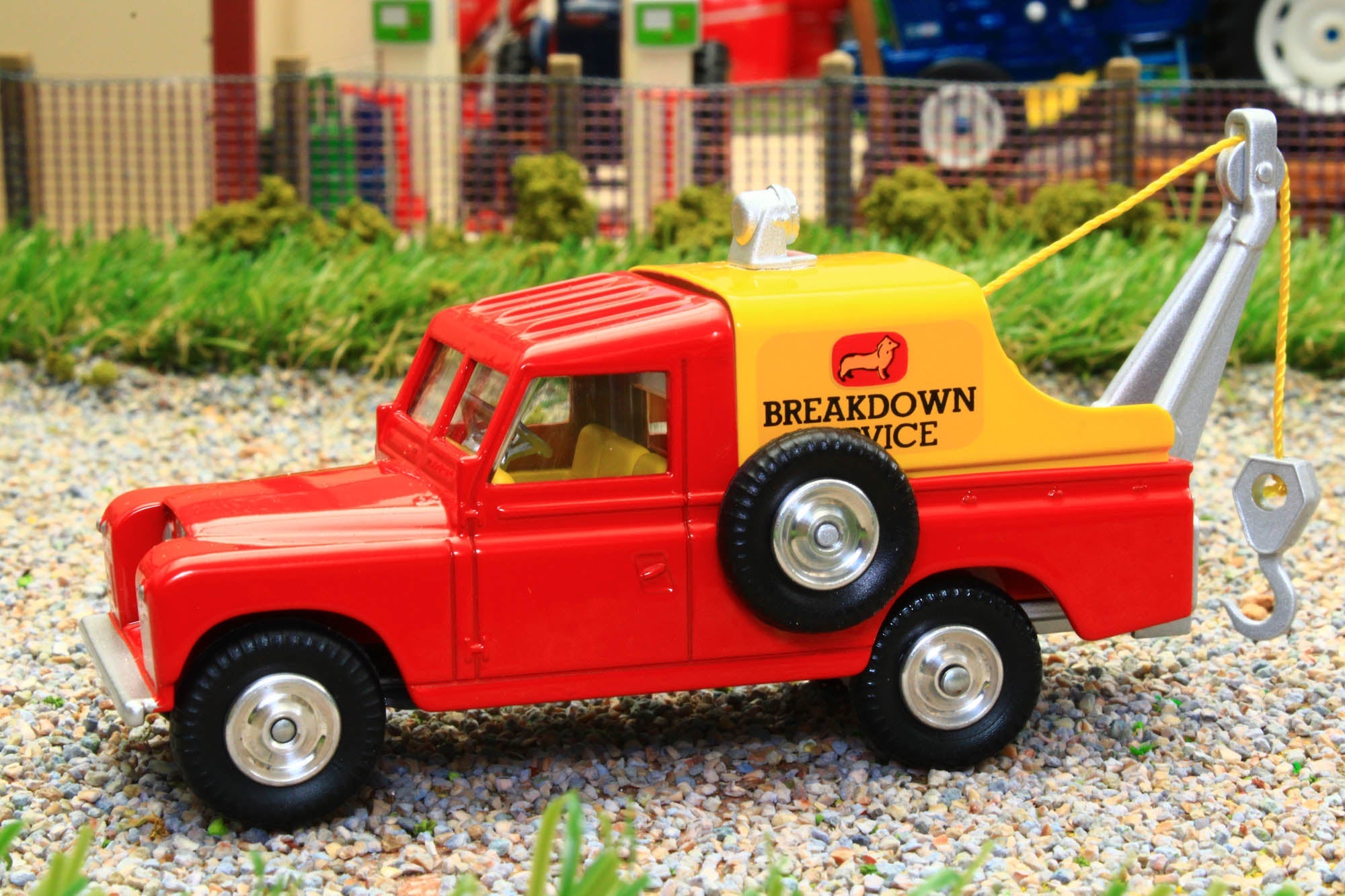 ミニカー Corgi Toys Land Rover Breakdown Service Corgi Toys Land Rover 109 dépanneuse Breakdown service