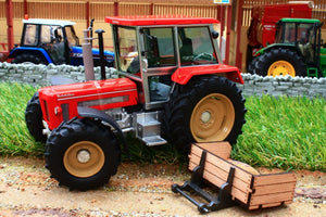 Sch07627 Schuco Schluter 1350 Tractor With Link Box Tractors And Machinery (1:32 Scale)