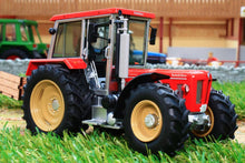Load image into Gallery viewer, Sch07627 Schuco Schluter 1350 Tractor With Link Box Tractors And Machinery (1:32 Scale)