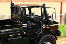 Load image into Gallery viewer, Sch07723 Schuco Mercedes Benz Unimog U1600 In Black Tractors And Machinery (1:32 Scale)