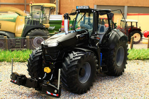SCH07776 SCHUCO DEUTZ FAHR 9340 WARRIOR 4WD TRACTOR WITH AGRIBUMPER IN BLACK LIMITED EDITION