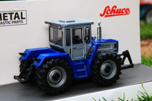 Load image into Gallery viewer, SCH26417 SCHUCO 187 SCALE MB TRAC1800 IN SILVER AND BLUE