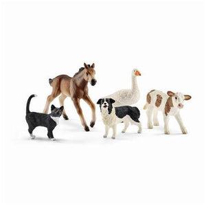 SL42386 Schleich Farm World Animal Mix (1:24 Scale)