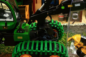Sch07760 Schuco John Deere 1270G 8W Log Harvester Tractors And Machinery (1:32 Scale)