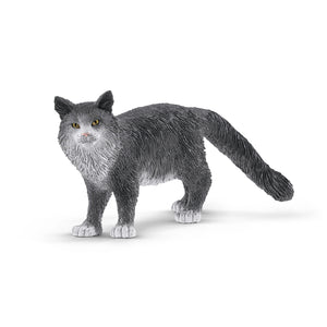 SL13893 Schleich Cat - Maine Coon Cat
