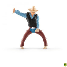Load image into Gallery viewer, Sl41416 Schleich Farm World - Bronco With Saddle And Riding Cowboy Equestrian Department (All