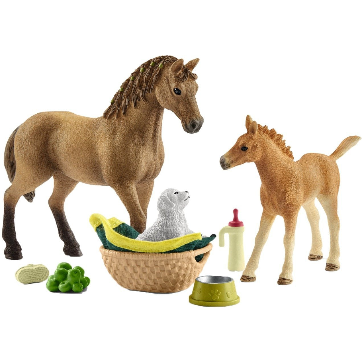 SL42432 Schleich Horse Club Baby Animal Care Set