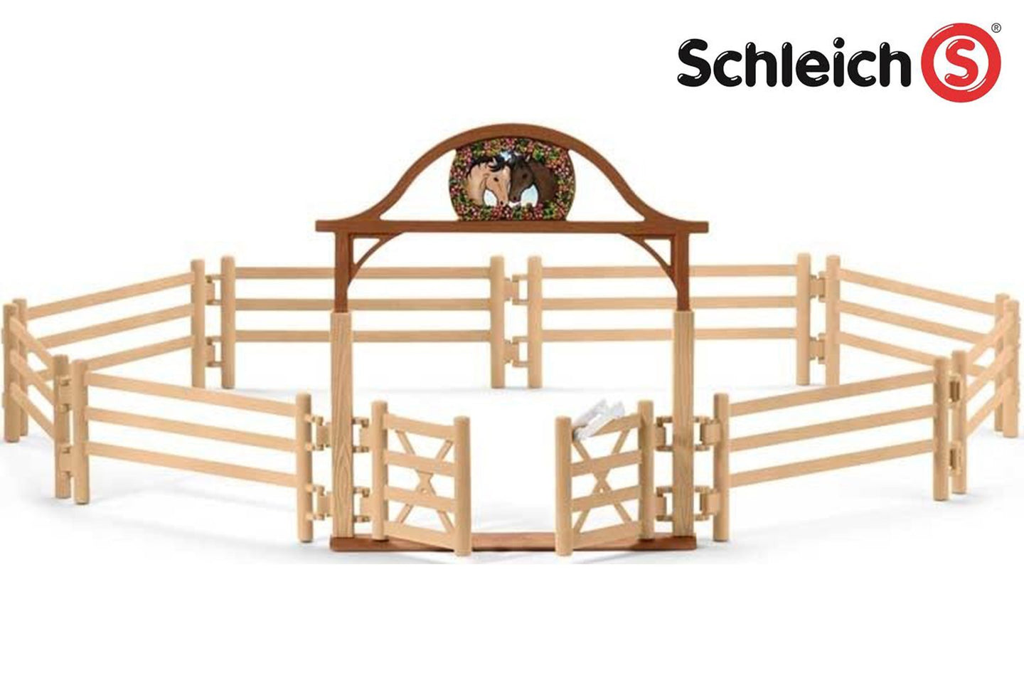 SL42434 Schleich Horse Club Paddock Railings with Gate