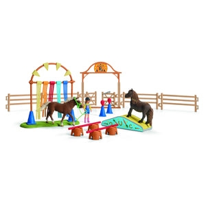 SL42481 Schleich Pony Agility Training