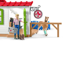 Load image into Gallery viewer, SL42502 Schleich Veterinarian Practice with Pets - with animals