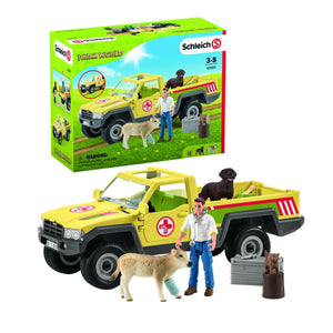SL42503 Schleich Veterinarian Visit at the Farm - with packaging box