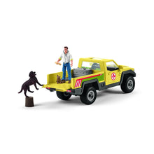 Load image into Gallery viewer, SL42503 Schleich Veterinarian Visit at the Farm - truck with man and dog