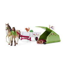 Load image into Gallery viewer, SL42533 Schleich Horse Club Sarah&#39;s Camping Adventure Set