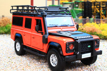Load image into Gallery viewer, TAY32105010 Tayumo 1:32 Scale Land Rover Defender 110 4x4 in Tangiers Orange