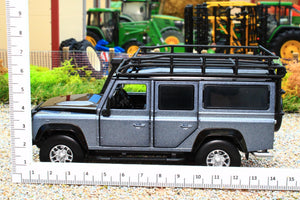 TAY32105013 Tayumo 132 Scale Land Rover Defender 110 4x4 in Stornoway Grey