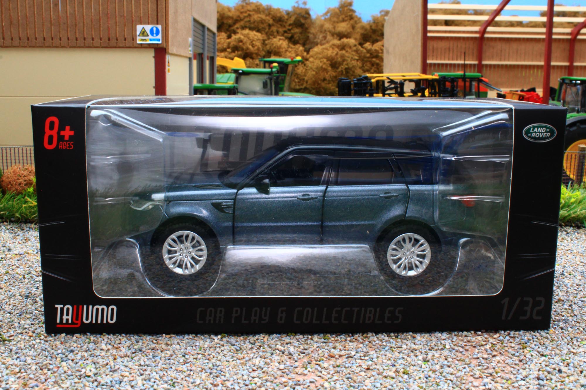 TAY32105016 Tayumo 1:32 Scale Range Rover Sport 4x4 in Stornoway Grey ...