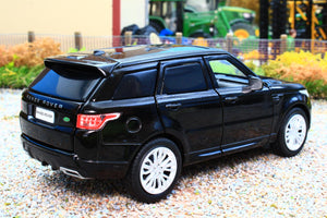 TAY32105017 Tayumo 1:32 Scale Range Rover Sport 4x4 in Black