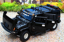 Load image into Gallery viewer, TAY321600010 Tayumo 132 Scale Hummer H2 4X4 Vehicle in Black