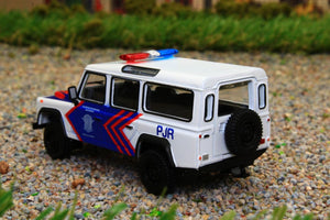 TSMMGT00157R MINI GT MODELS 1:64 SCALE Land Rover Defender 110 Korlantas Indonesia National Traffic Police