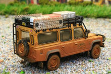 Load image into Gallery viewer, TSMMGT00221R MINI GT MODELS 1:64 SCALE Land Rover Defender 110 1989 Camel Trophy Winner UK Dirty Version