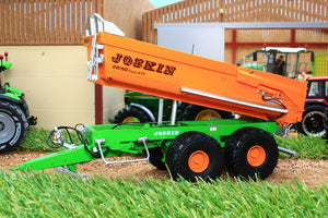 Uh2581 Universal Hobbies Joskin Twin Axle Tippingtrailer Tractors And Machinery (1:32 Scale)