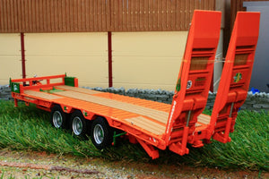 UH2842 Universal Hobbies DANGREVILLE RAMP BACKED TRAILER
