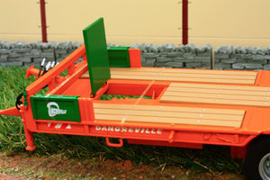 Uh2842 Universal Hobbies Dangreville Ramp Backed Trailer - Discontinued Tractors And Machinery (1:32
