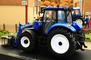 UH4274 Universal Hobbies New Holland T5.115 4wd Tractor with 740TL front loader with grab